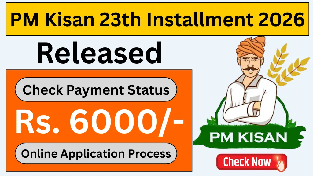 PM Kisan 23rd Installment Date 2026